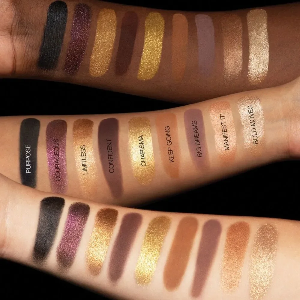 Huda Beauty Empower(Ed) Eyeshadow Palette gorgeous highly pigmented multi-finish